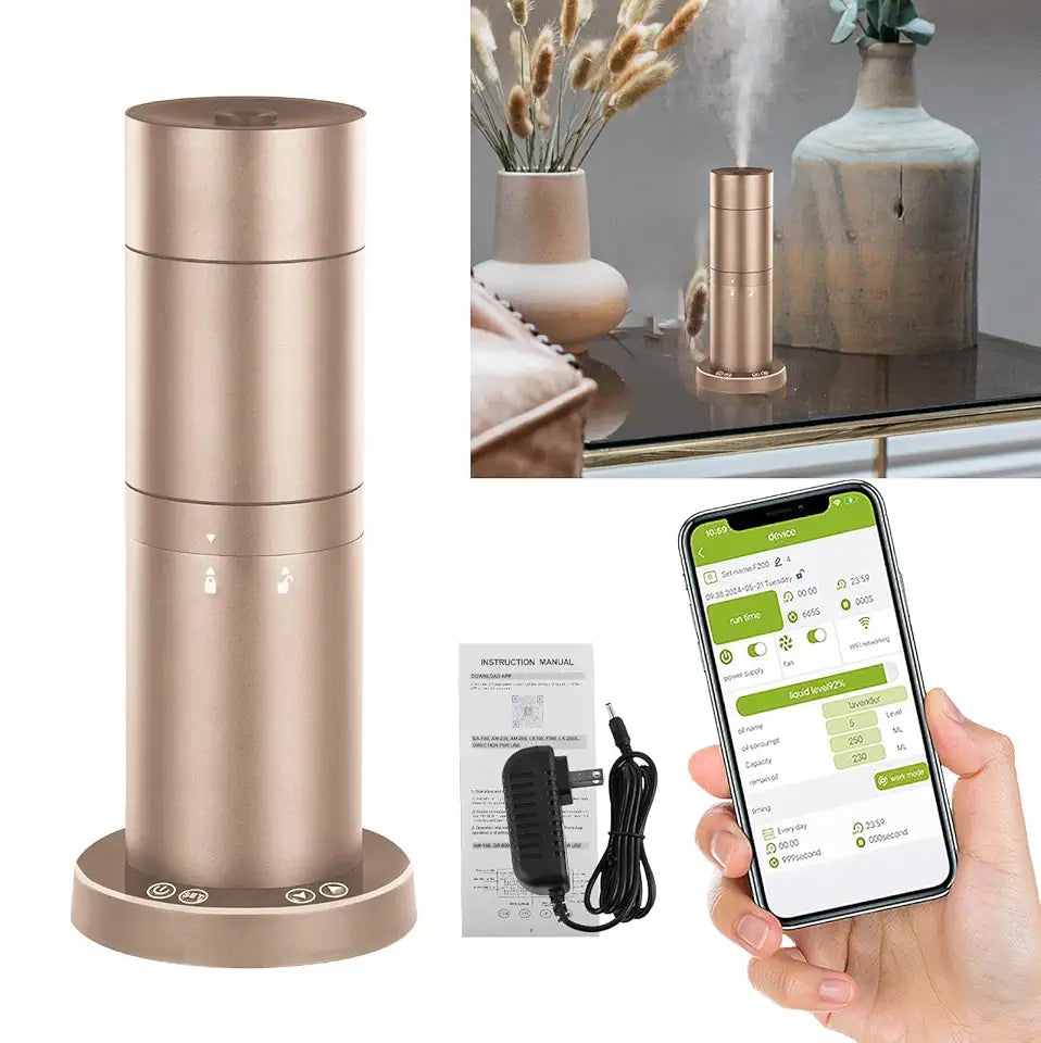 500ml Gold Plug & Play Cold Air Diffuser T603