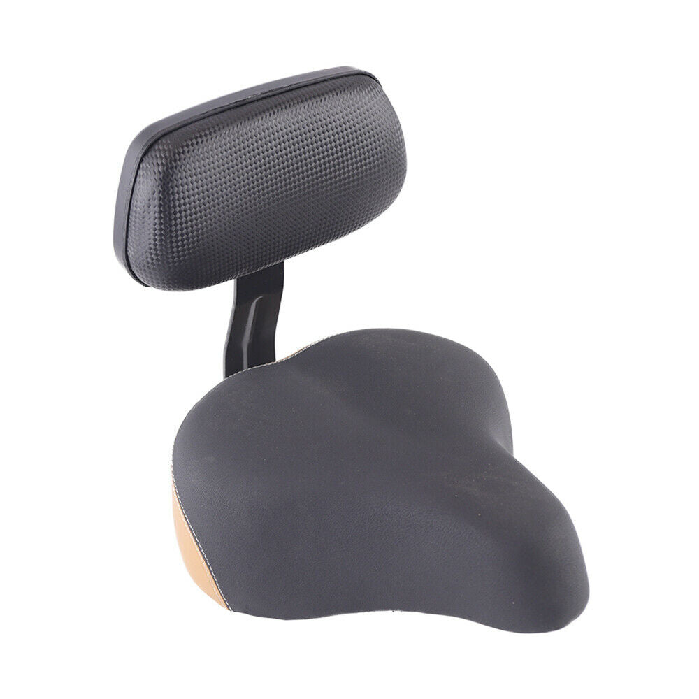Wide Bicycle Saddle with Back Y37968