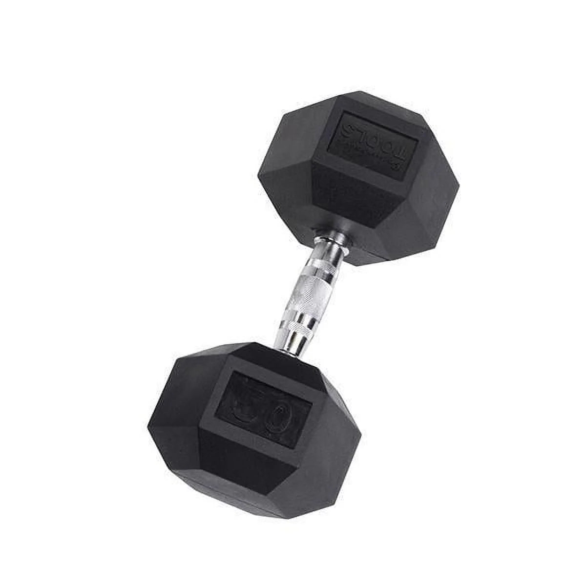 Rubber Coated Hex Dumbbells 35 lb V136