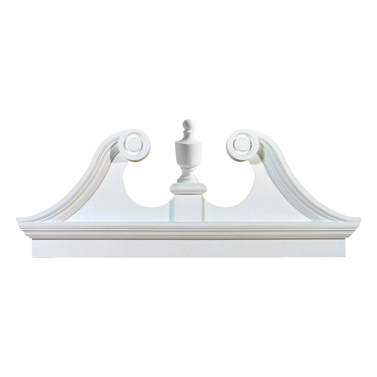 Combination Rams Head Pediment R605394