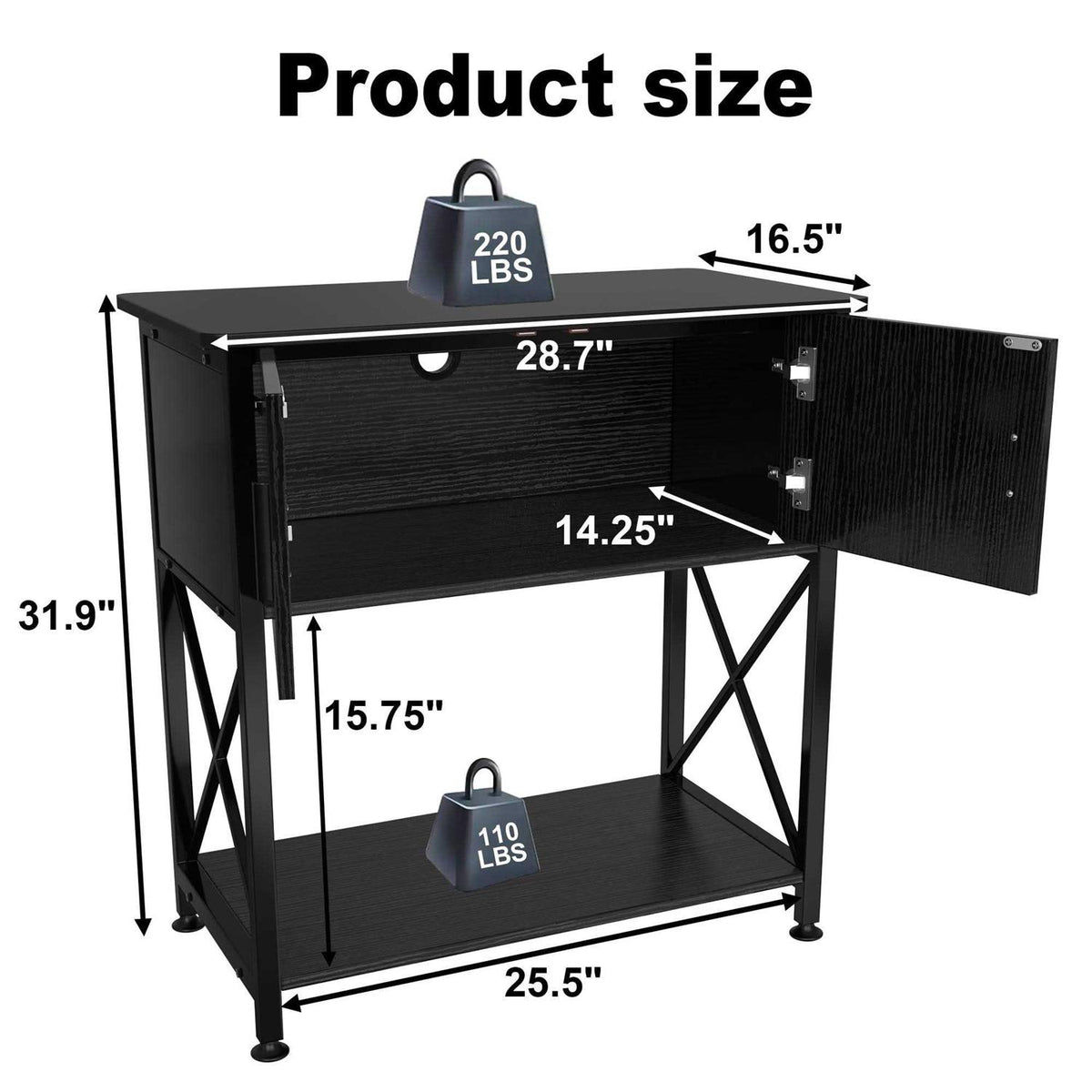 Metal Aquarium Stand for 20 Gallon Long C807