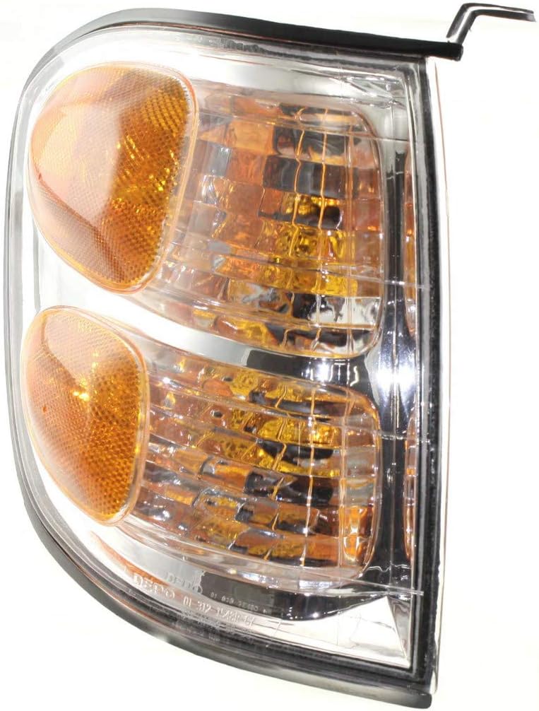 Corner Signal Light for Toyota Sequoia Passenger Side with Bulbs, Pack of 2 P414