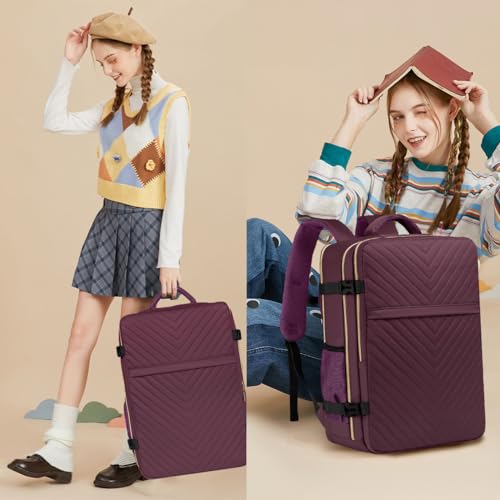 Light Blue Waterproof Travel Backpack P66409