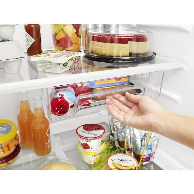 Black Top Freezer Refrigerator M429