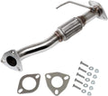 Front Flex Pipe T304 Stainless Steel Pack of 2 D338202
