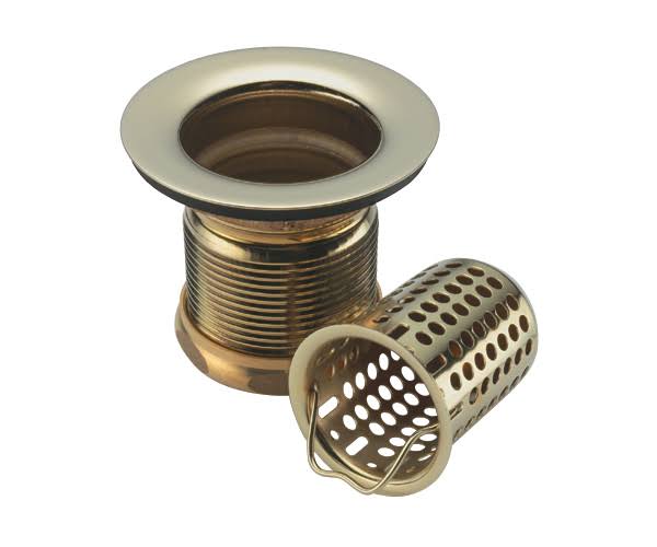 Junior Basket and Strainer in Satin Chrome Y62998