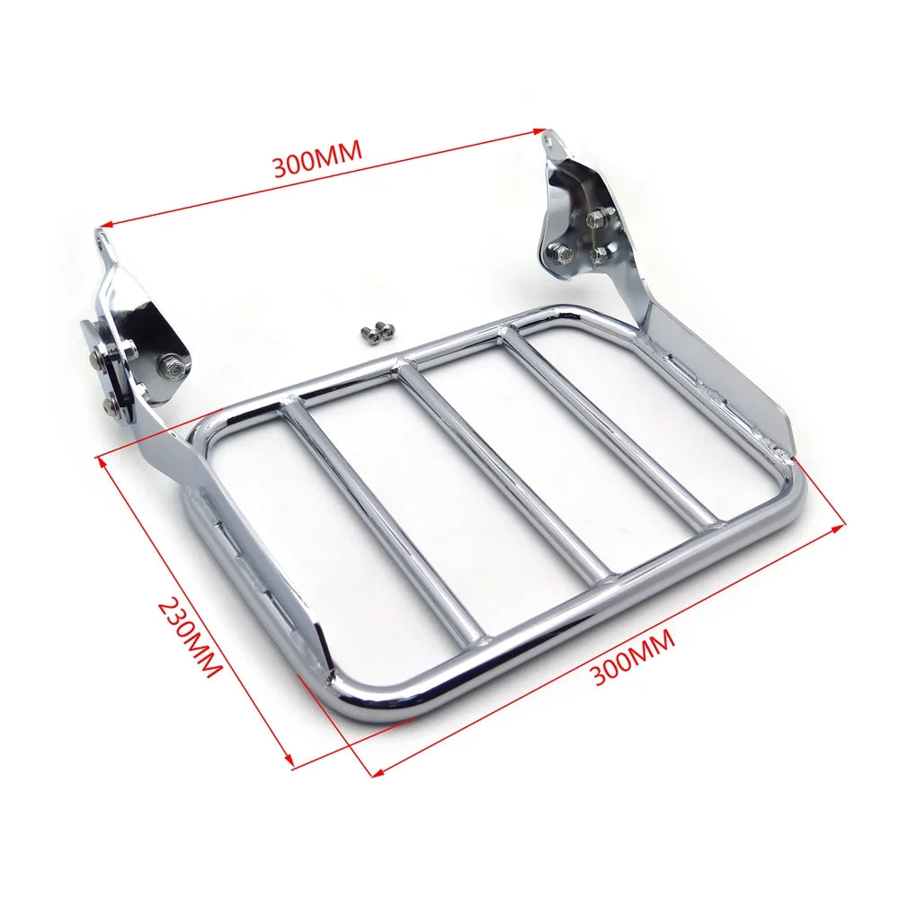 Chrome Sport Luggage Rack Sissy Bar G800