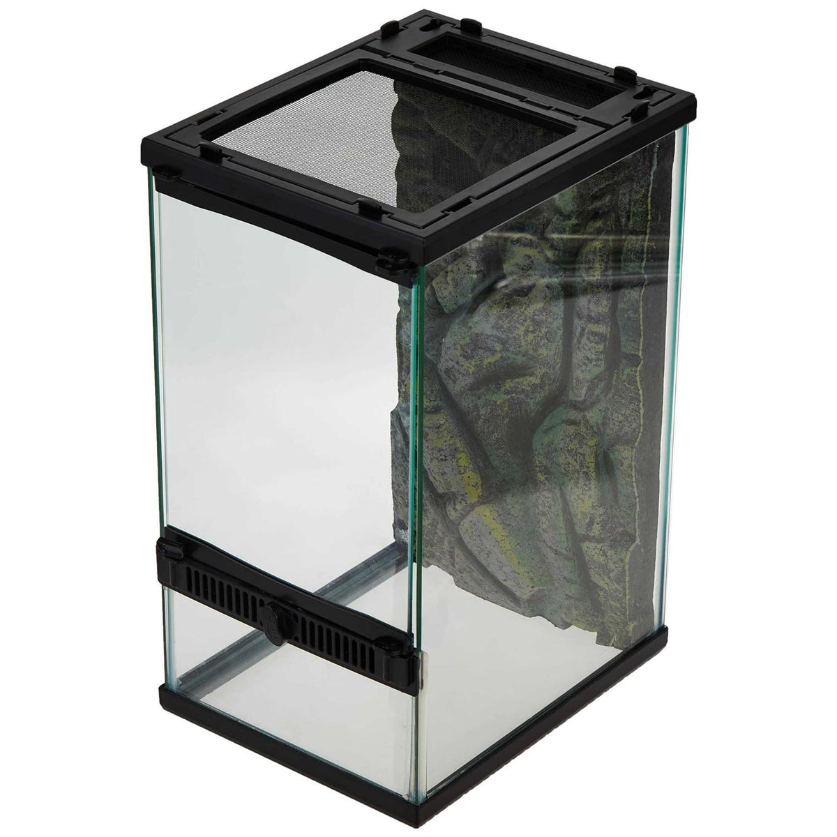 Front Opening Terrarium with Realistic Rock Foam Background Z550657