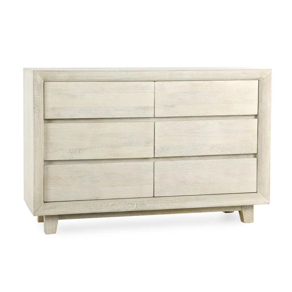 Six-Drawer Mango Wood Dresser M50265