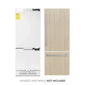 30 In. Panel Ready Built-In Bottom Freezer Refrigerator with Water and Ice Dispenser X9969