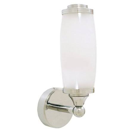 Polished Nickel 1-Light Bath Sconce J961