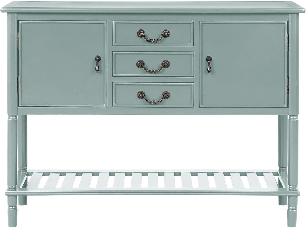 Console Table with 2 Cabinets and 3 Storage Drawers U595725