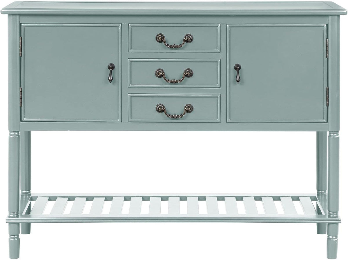 Console Table with 2 Cabinets and 3 Storage Drawers U595725
