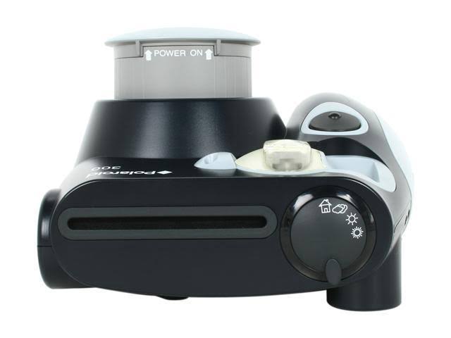 Black Analog Instant Film Camera with 60mm Lens V241
