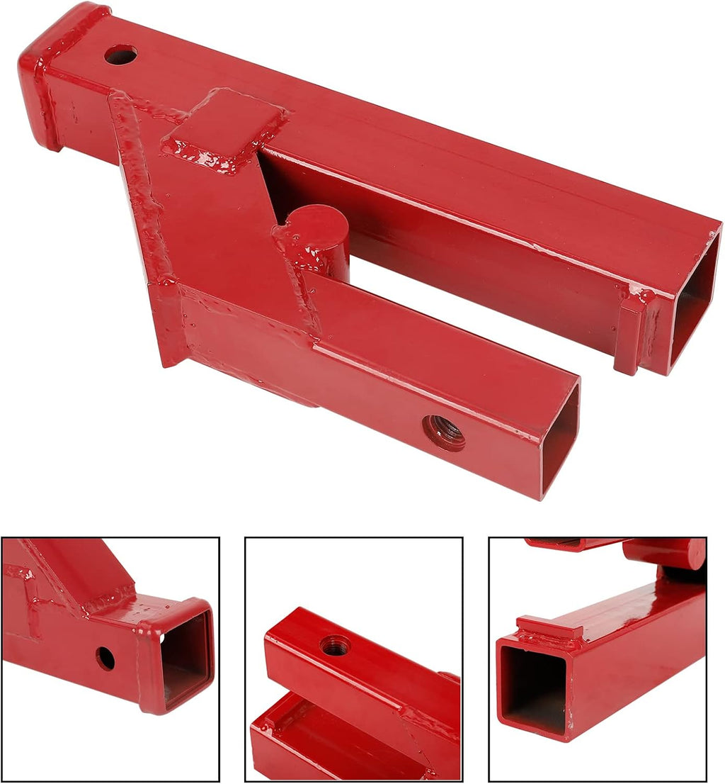 Red Clamp On Trailer Hitch Adapter F4934
