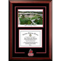 Graduate Diploma Frame with Campus Images Lithograph S744