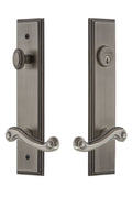 Antique Pewter Entry Set A887