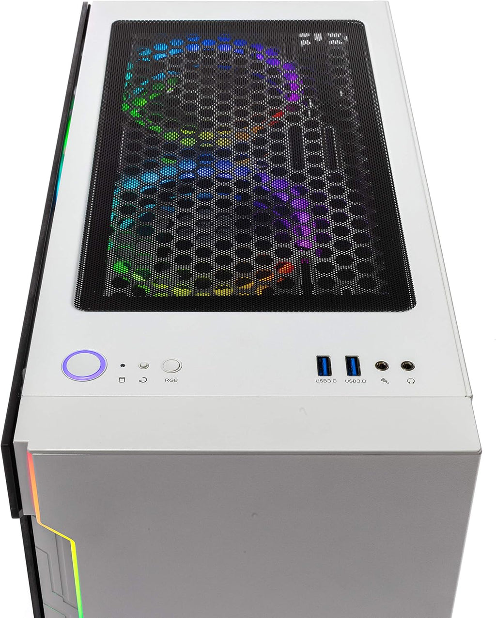 RYZEN 5 2600X 6-Core 3.6 GHz GTX 1660 6G 500GB SSD 16GB DDR4 3000MHz RGB Fans Windows 10 Home Gaming Desktop PC Y561