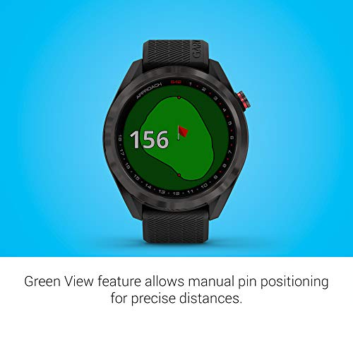 Golf Smartwatch with 1.3" Color Touchscreen and Scratch-Resistant Ceramic Bezel G146