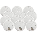 Hardwired Smoke and Carbon Monoxide Detector with Battery Backup, 3 Pack E38245