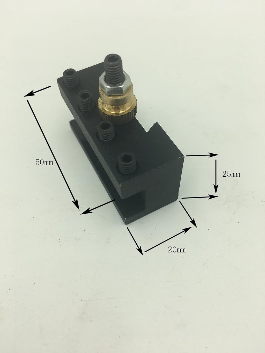 Quick Change Tool Post Holder Set with Boring Bar and Carbide Inserts D238139