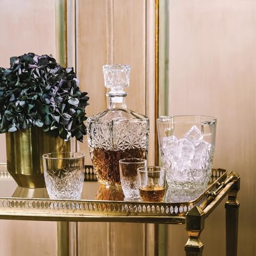 23.75 oz Glass Decanter with Airtight Stopper J347688