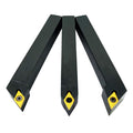 3PCS CNC Lathe Carbide Turning Tools Indexable Holder Set with 3PCS Carbide Turning Insert Y762