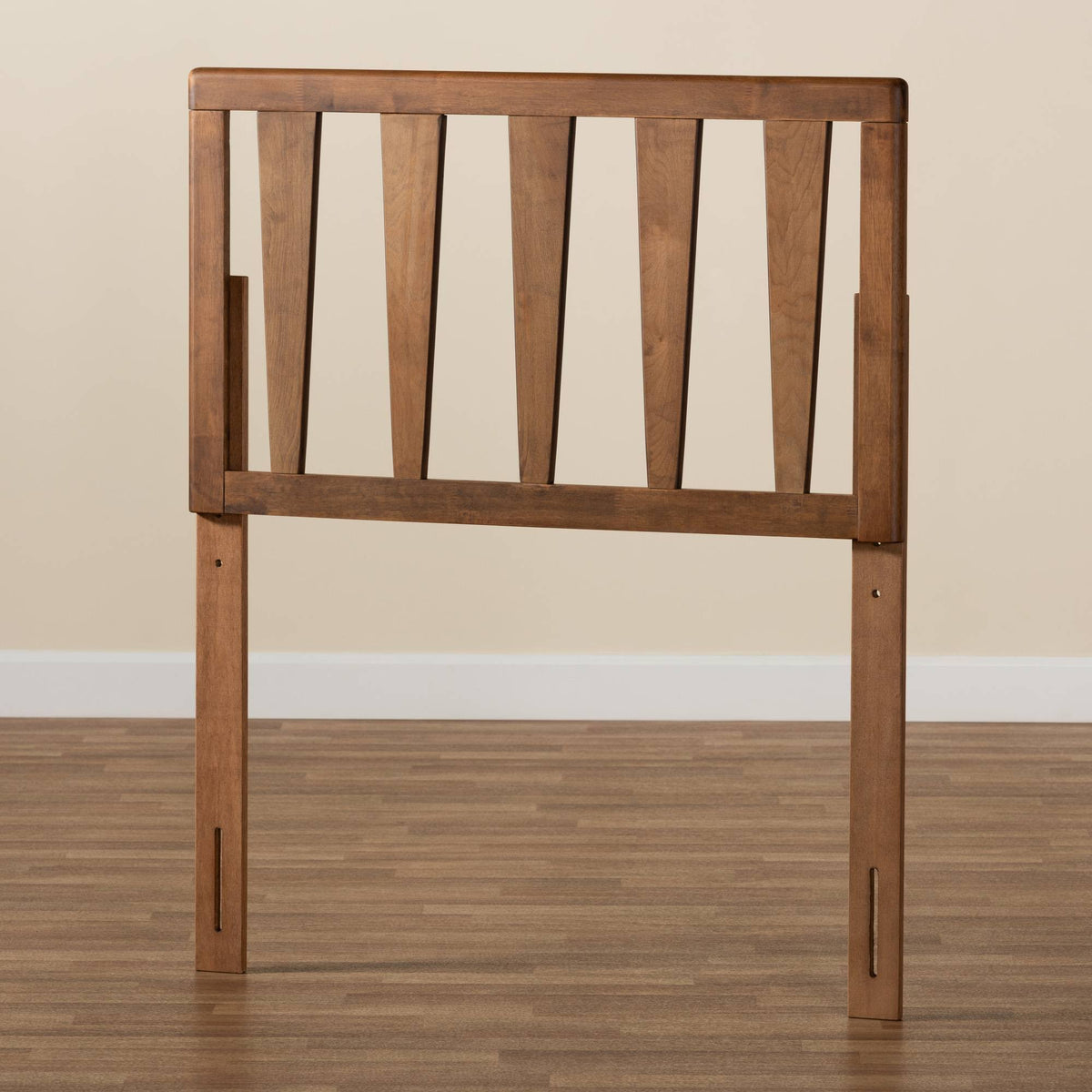 Ash Walnut Finished Wood Twin Size Headboard Z1240
