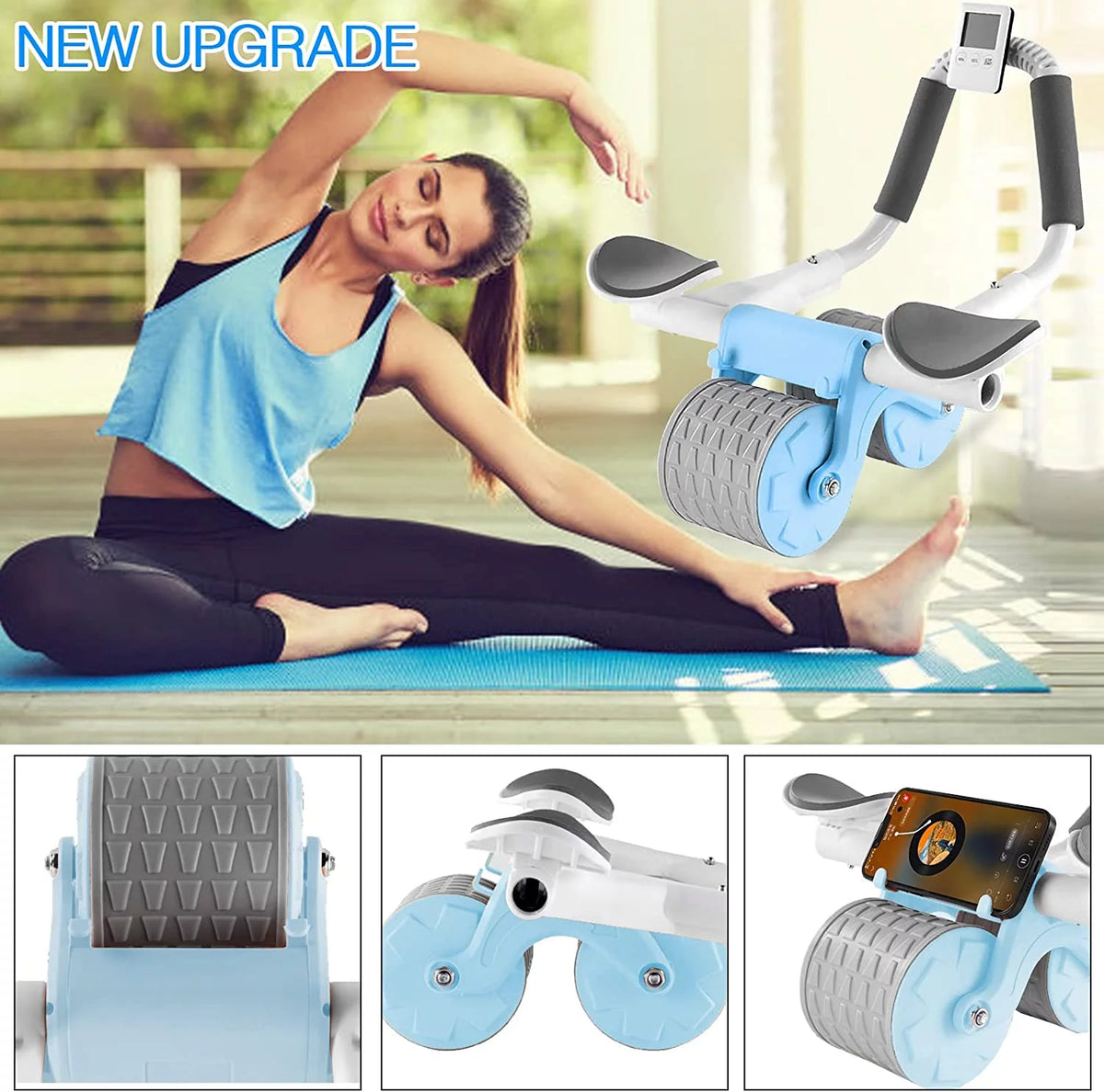 Abdominal Exercise Roller with Timer P212168
