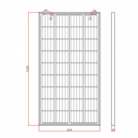 150W Solar Panel C5989