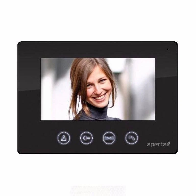 Black Video Door Entry Monitor K296673