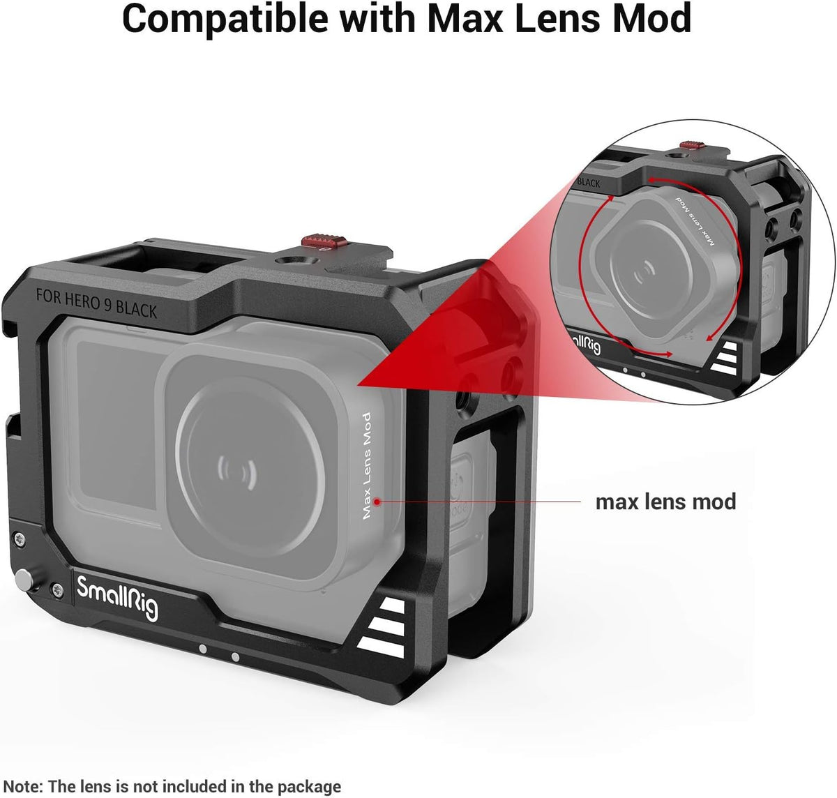 Black Cage for GoPro Hero9 Y5891