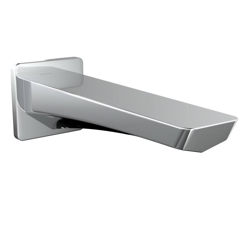 Polished Chrome Wall Mounted Tub Spout Trim T1046