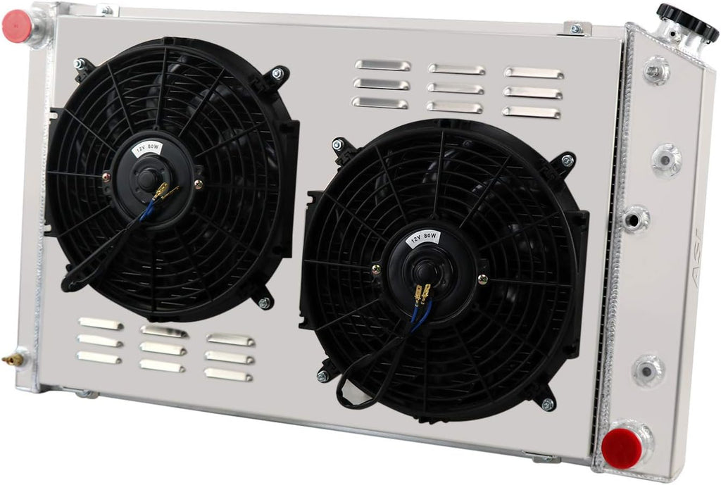 3 Row All Aluminum Radiator with Shroud Fan Assembly B996537