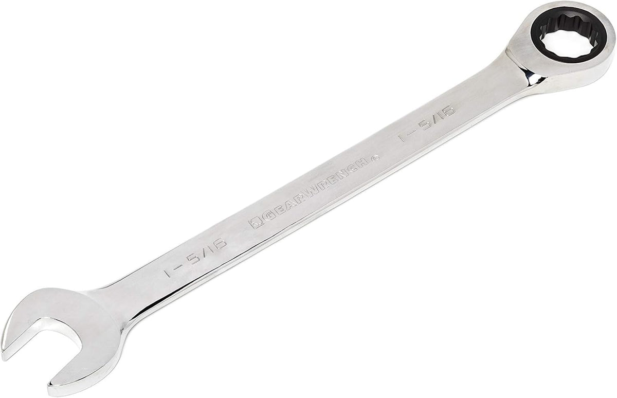 12 Pt. Ratcheting Combination Wrench, 1-5/16", Pack of 2 W560489