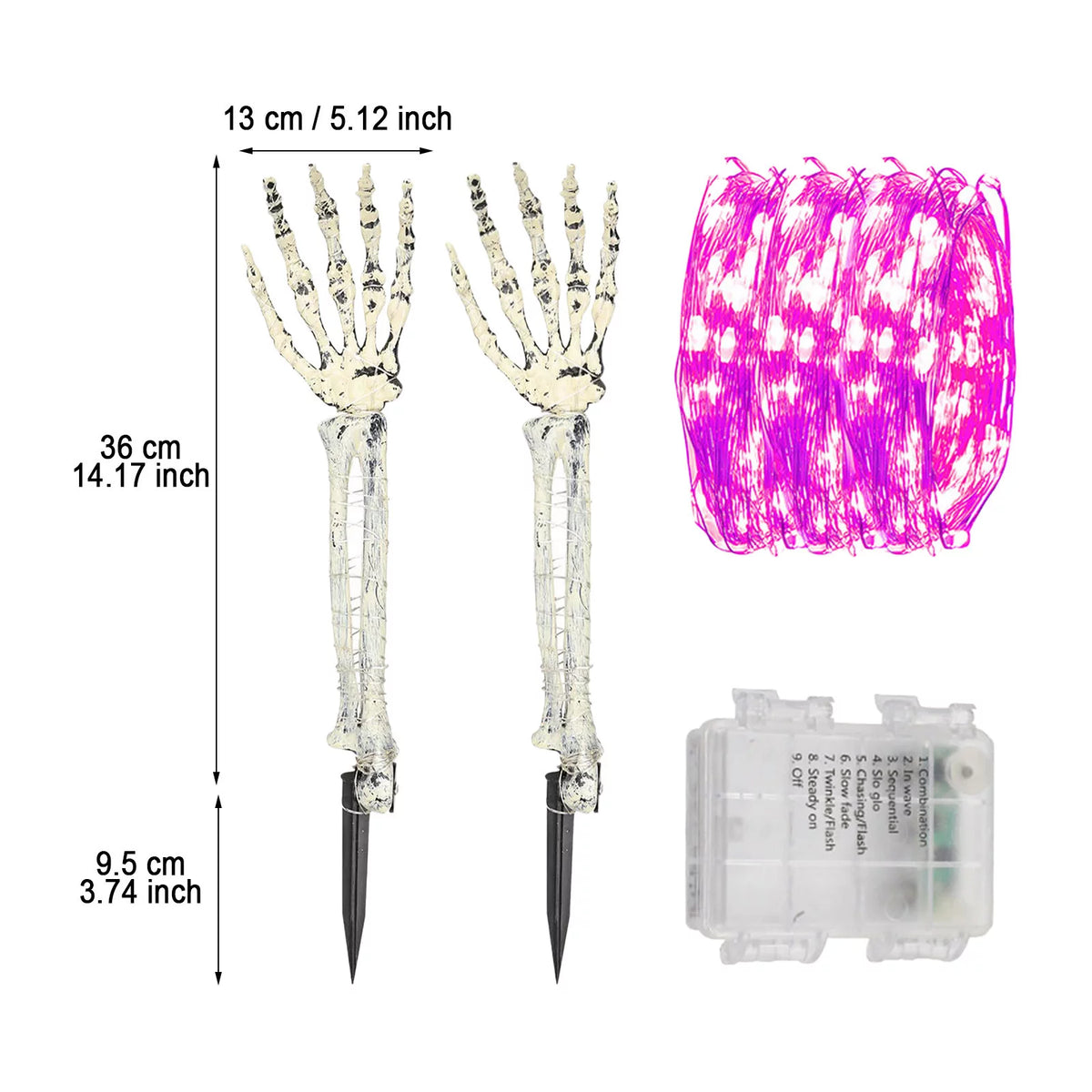 Life Size Skeleton Hands Outdoor Decorations J807