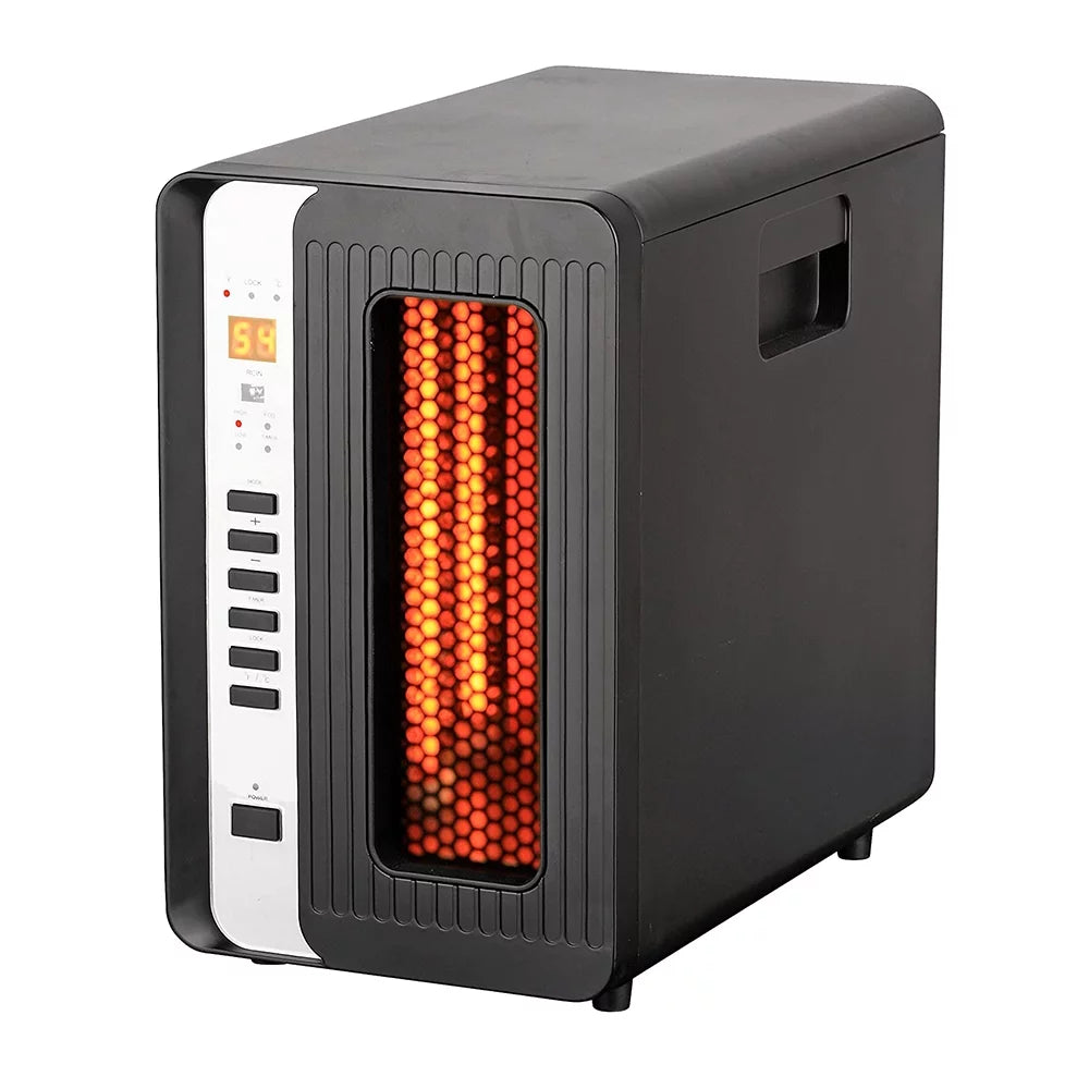 Electric Infrared Quartz Space Heater with Remote O215