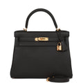 Black Leather Handbag N54481