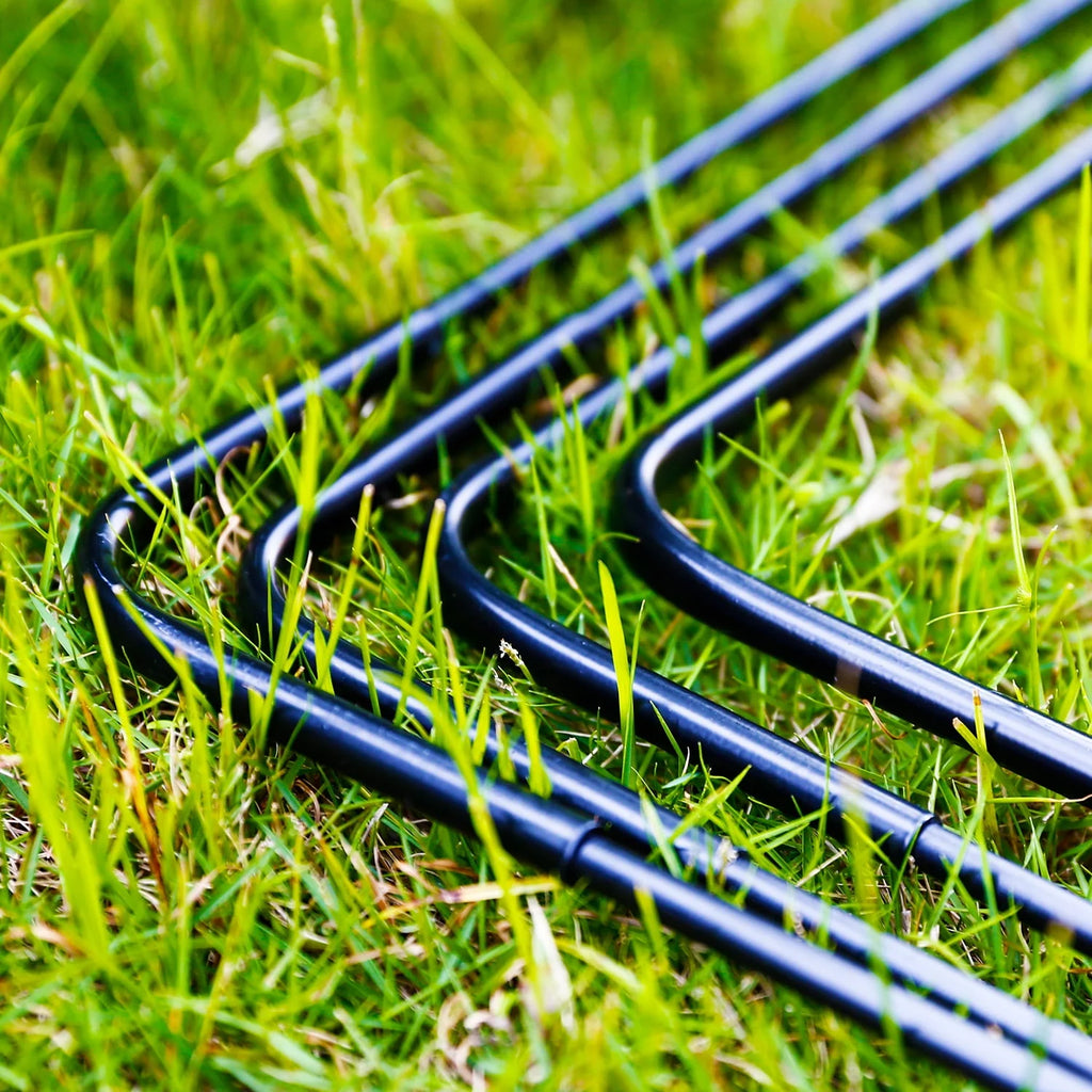 Portable Set of 2 Folding Soccer Goals B394142