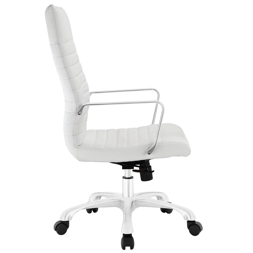 White Highback Office Chair V53601