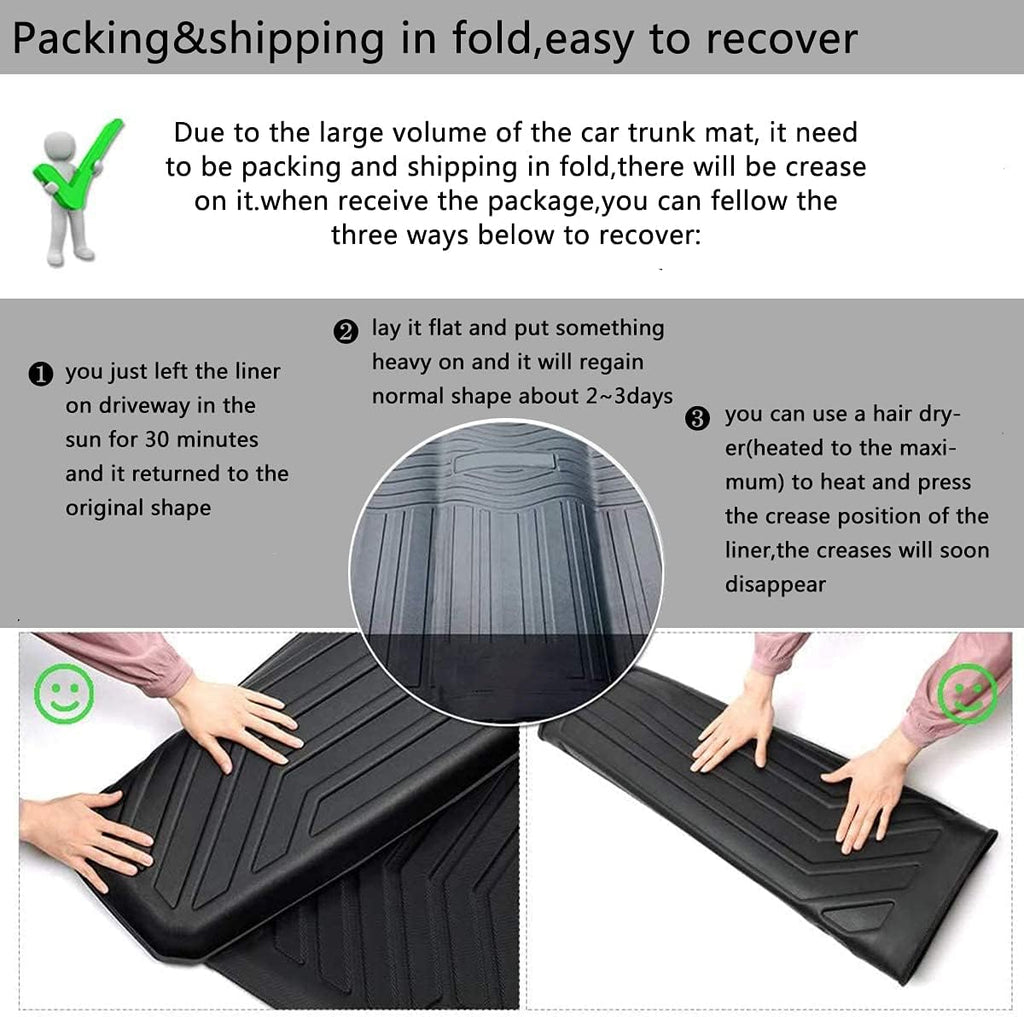 Cargo Liner Floor Mats for Jeep Wrangler JL 4 Door E532655