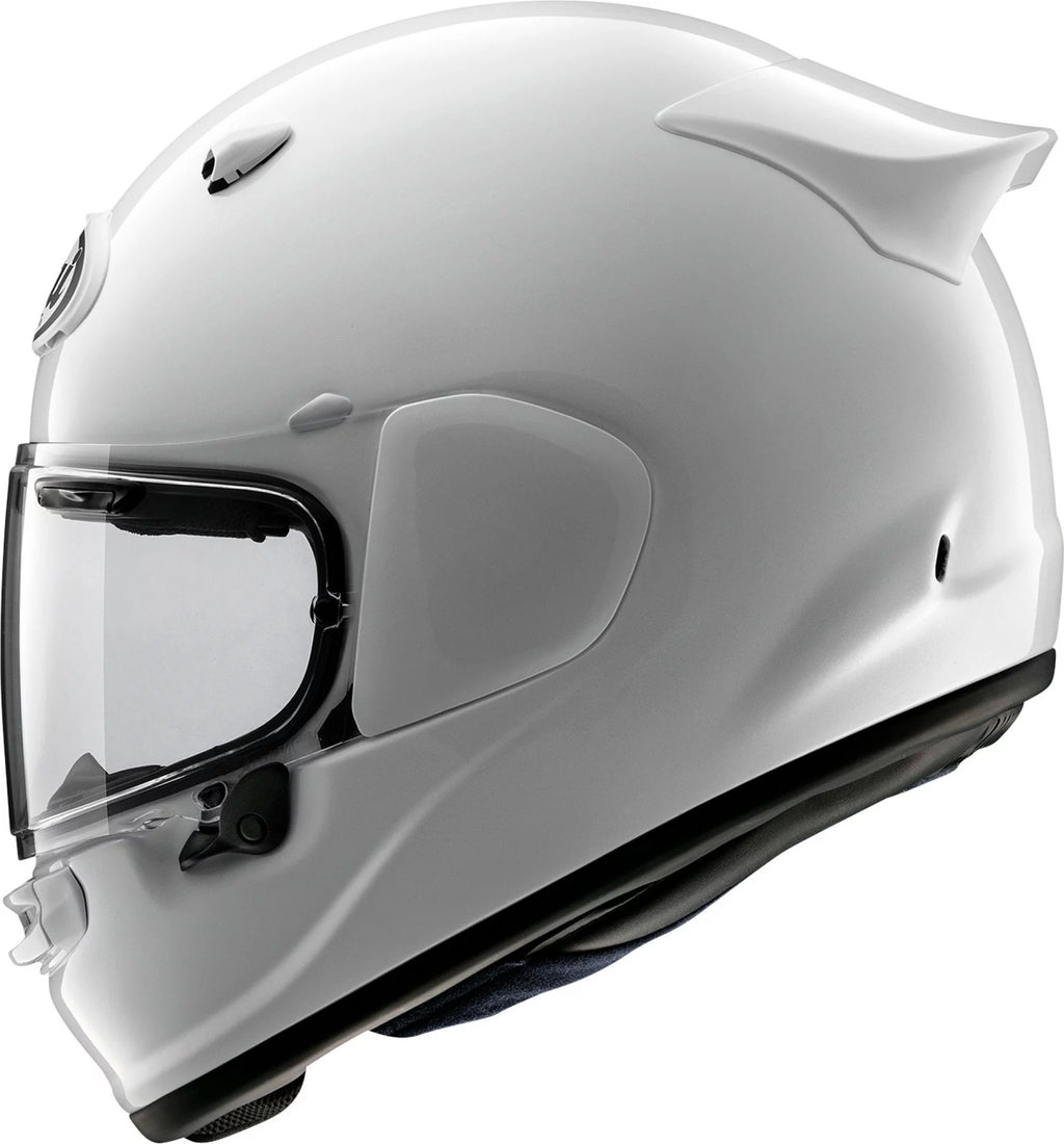 Solid Motorcycle Helmet Diamond White XS Z548320