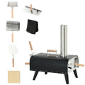 Outdoor Wood Fired Pizza Oven with Stone T638986