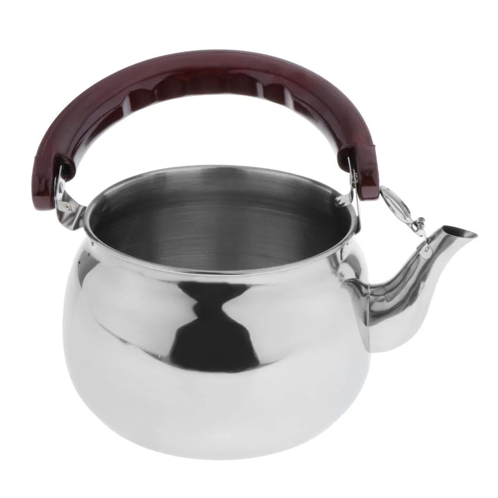 Stainless Steel Whistling Coffee and Tea Kettle 1.0 Liter Q8925