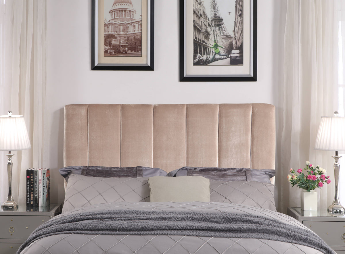 Green Velvet King Headboard I2783