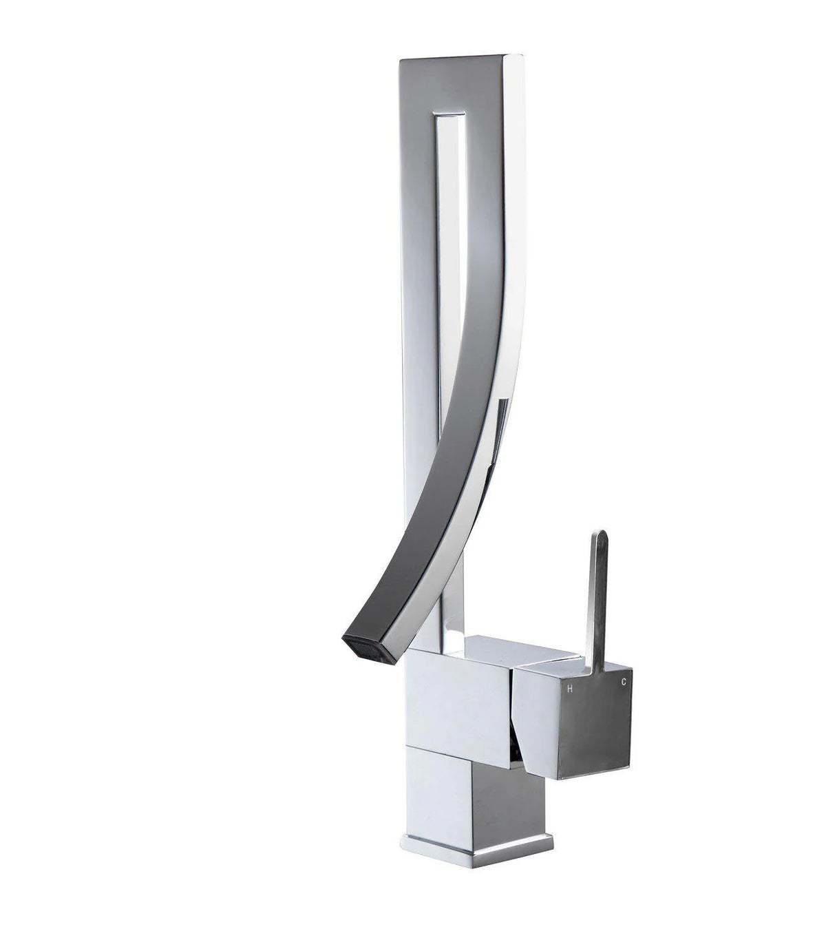 Chrome Single Lever Wide Spread Faucet Y1518