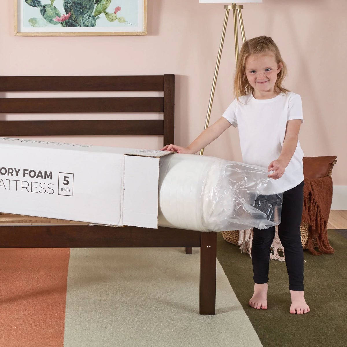 5 Gel Memory Foam Mattress, Twin B359
