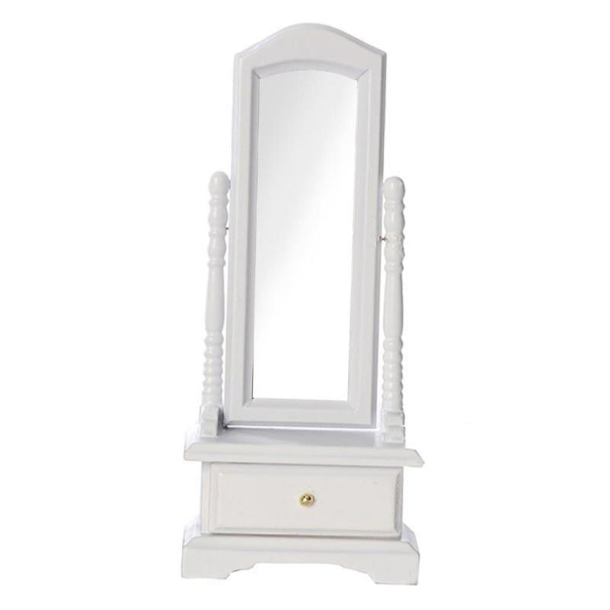 White Wood Dolls House B281