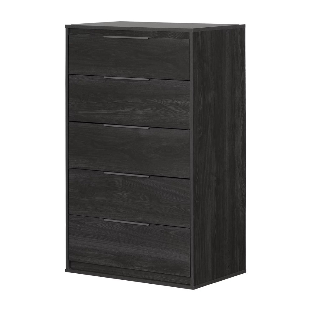 Contemporary 5-Drawer Chest Gray Oak Z2905