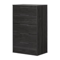 Contemporary 5-Drawer Chest Gray Oak Z2905